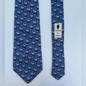 Vineyard Vines Political Democrat Donkey Neck Tie -
Blue